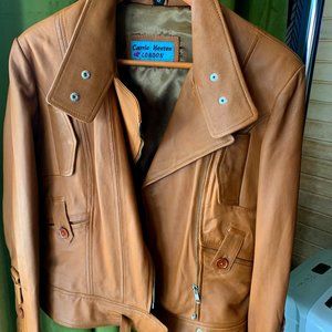 Faux leather jacket